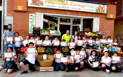 SALIDA DE 3ºA Y 3ºB A UNA FRUTERíA LOCAL