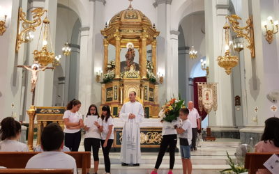 Ofrenda a la Virgen del Rosario Patrona de La Unión