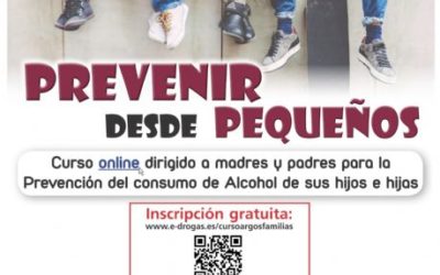 Curso on line ‘Prevenir desde pequeños’ dirigido a padres y madres